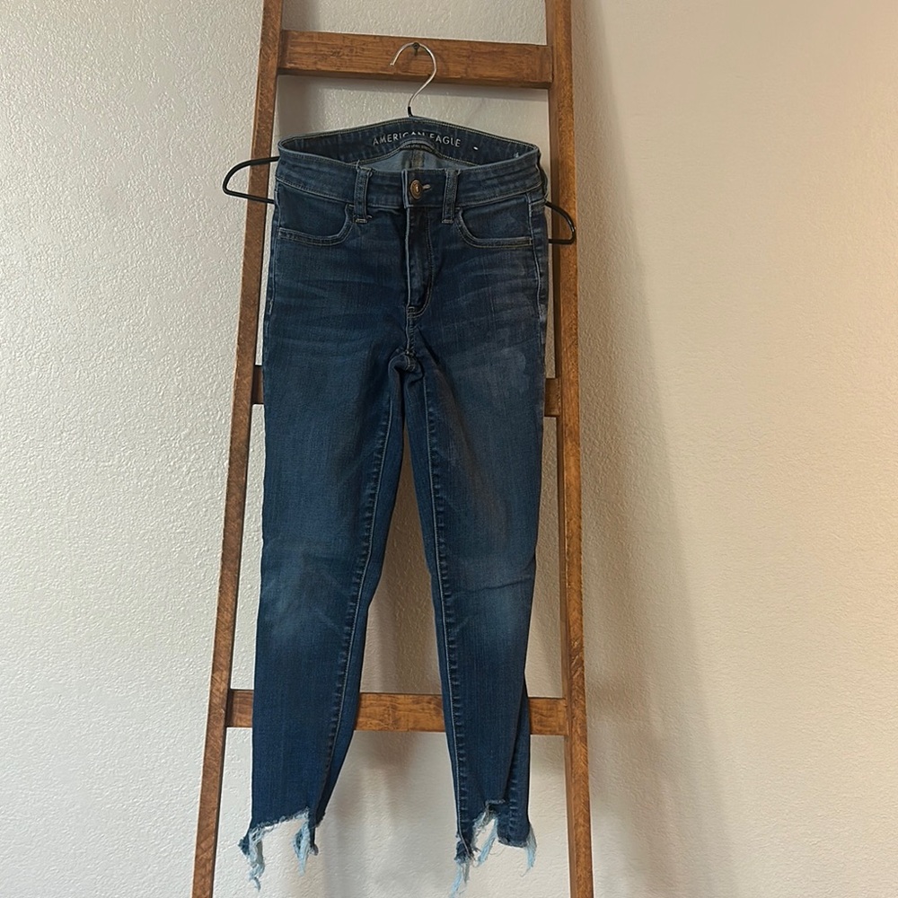 American Eagle Outfitters Women's Blue Jeans